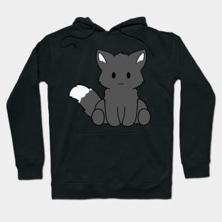 Cute Black Fox Hoodie